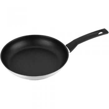 Sartén MAGEFESA Durinox de 26cm, Acero Inoxidable, Antiadherente Doble Capa, Libre de PFOA, Apta para Todas las Cocinas e Inducción, Mango Ergon