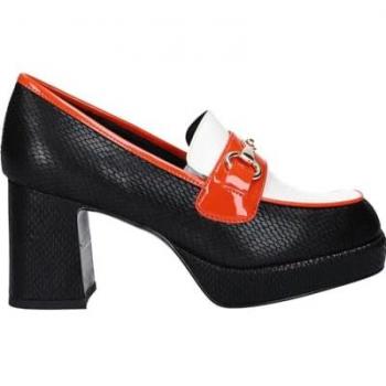 Zapatos de Tacón para Mujer EXE MARION-821 Serpiente Negra 40