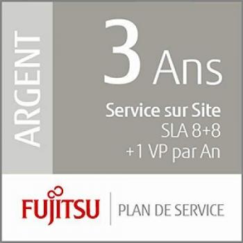 Fujitsu 3 Years Onsite Service, 8+8+1PM - Extensión de garantía