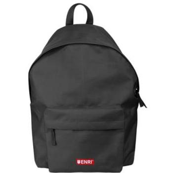 Mochila Escolar Enri Padded 2 Compartimentos Acolchada Negro 43x29x15 cm