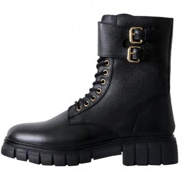 Les Tropéziennes by M. Belarbi Women's Leather Ankle Boots Ritika Black