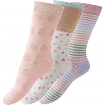 Melton 600100 - calcetines Niñas, Mehrfarbig