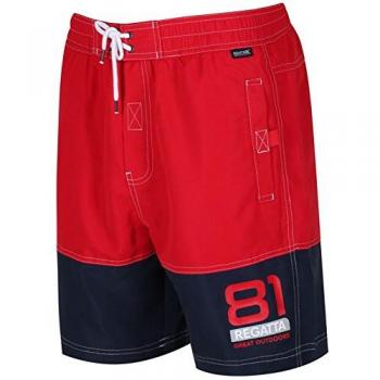 Regatta Brachtmar II Traje de baño, Hombre, Pepper/Navy, Small