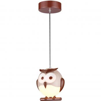 Lámpara Colgante Búho 1xE14 LED Multicolor Milagro ML243