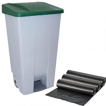 Contenedor Selectivo de 120 Litros Prosperplast con Bolsas de Basura WELLHOME