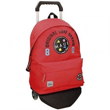 MOCHILA ADAP. 42CM.C/CARRO CALI MAUI ROJO