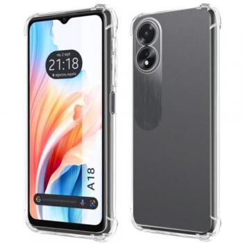 Funda Silicona Antigolpes Transparente compatible con Oppo A18