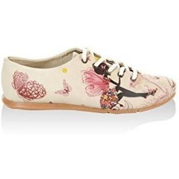 GOBY Zapatos de Cordones Slv23 Crema EU 41