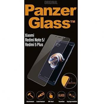 Panzerglass Xiaomi Redmi Note5/Redmi 5Plus, Clear Edge to Edge.