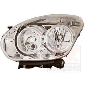 Faro Delantero Van Wezel 1638961 H7, H1 Limpio para Circulación a la Derecha PX26d
