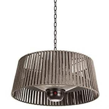 Lámpara y Estufa Halógena Infrarroja 1800W - Calefacción Ajustable, LED, Mando a Distancia, 3 Niveles de Calor