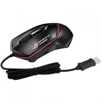 ASUS 884840045724 - Ratón láser, Color Negro