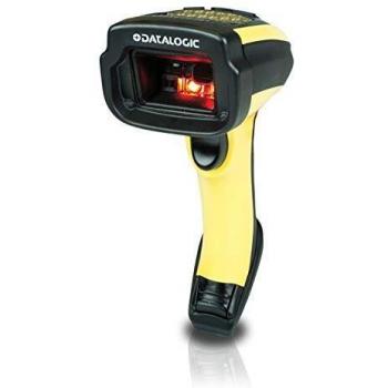 Lector de códigos de barras portátil 2D Datalogic PowerScan PM9501 Negro y Amarillo