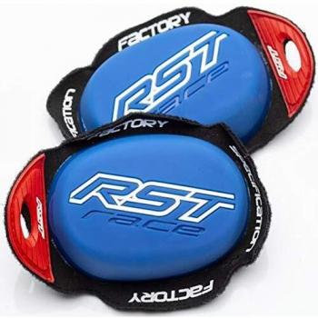 Deslizadores de Rodilla RST Factory Reverse Velcro Azul - Un tamaño