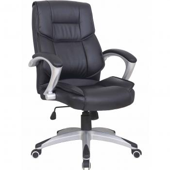 ECO-DE ECO-120N - Silla de oficina, color negro