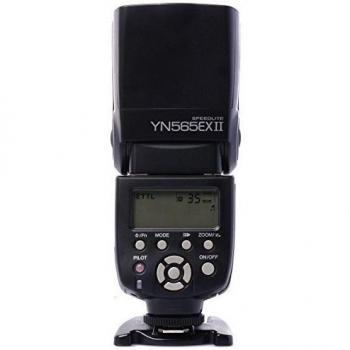 Yongnuo YN-565EX II - Flash con brazo para Speedlite Canon 5D 7D 60D 50D LF246,