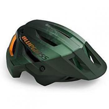 Casco de Protección Bluegrass Rogue en Verde y Naranja (56-58 cm)