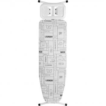 Tabla de planchar 120 x 38 Wash con superficie resistente al calor y altura ajustable - El Corte Inglés
