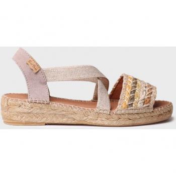 Toni Pons Alpargatas cuña de mujer EIDER-LK de tejido con elásticos