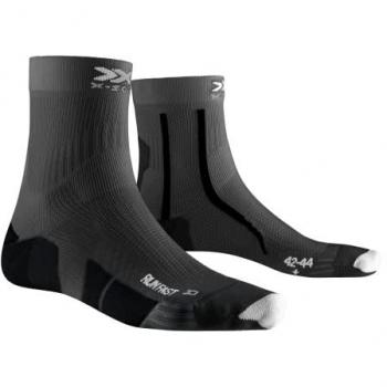 Calcetines X-Socks Run Fast 4.0, Unisex adulto, color Opal Black/Arctic White, talla 45-47
