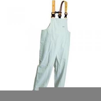 Lyngsoe lr1455 - 04-xs tamaño XS Bib pantalones - blanco