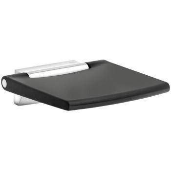 Asiento Abatible Murale Keuco Plan 370 mm, Aluminio Pintado Blanco, Capacidad hasta 150 kg