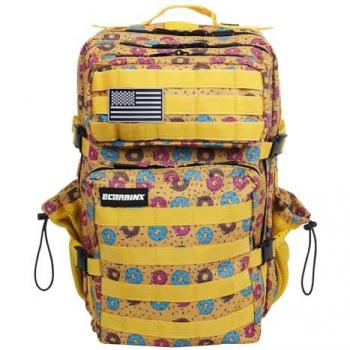 Elitex Tactical Training Backpack V1 45L Unisex - Yellow Donuts Design