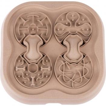 TIAKI Slow Feed Puzzle Juego de Inteligencia Interactivo para Perros - 34,8 x 34,8 x 5,7 cm