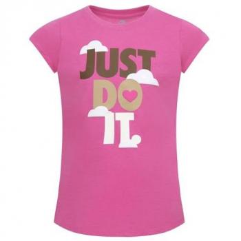 Camiseta de Manga Corta para Niños Nike Sweet Swoosh Just Do It