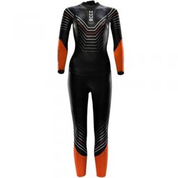 Traje de Neopreno Huub Araya para Mujer - Negro Naranja - Easy Stretch
