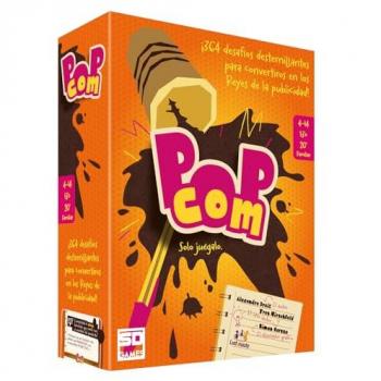 Juego de Cartas Pop Com - Juego de Mesa Divertido y Estratégico