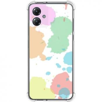 Funda Antigolpes de Silicona para Motorola Moto G14 Diseño Acuarela 05