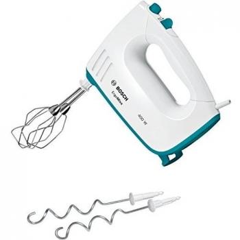 Bosch MFQ36300D - Batidora de varillas, 400 W, color blanco y azul