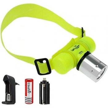Linterna Acuática LED Sumergible Impermeable para Buceo y Camping