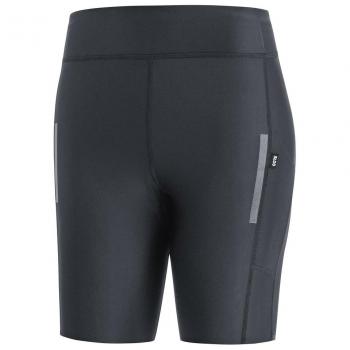 Malla corta Gore Wear Impulse para mujer en color negro, talla XXS