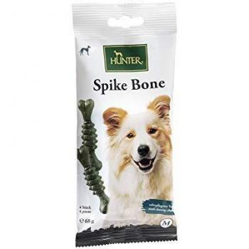 HUNTER Spike Bone - Hueso masticable para perros - 68 g (4 unidades)