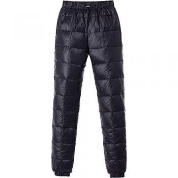 Tapasimme Men Women Winter Warm Goose Down Trousers Packable Snow Pants Compression Down Cargo Pants Outdoor Camping Insulated Pants