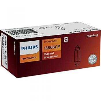 Bombilla de matrícula PHILIPS 13866CP