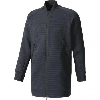 adidas Long Bomber Chaqueta, Mujer, Negro, M