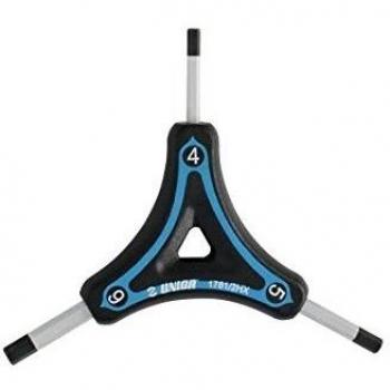 Llave Allen Unior 3 Puntas 4