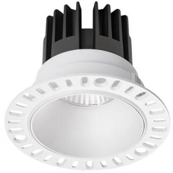 Downlight Empotrable LED Integrado Trimless Redondo Blanco 11W 1100Lm 3000K - Ideal Lux