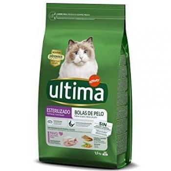 Brekkies Comida para Gatos, Buey, Verduras y Cereales, 1.5kg