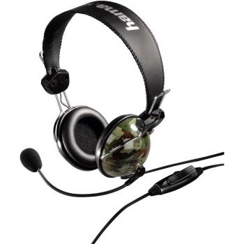 Hama - Woodland PC auricular, estereofonico, semiabierto, 32 Ohmio, 113 Db, 20 - 20000 Hz, 15 - 20000 Hz