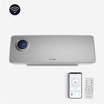 UNIVERSALBLUE Split de Baño con WiFi | Calefactor Pequeño 2000W | Mando a Distancia | Bajo Consumo