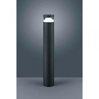 Luz LED de camino Mono 10W 290lm IP54 en grafito, resistente al clima