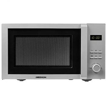 MEDION MD18689 Microondas y grill , 23 litros, 5 niveles de potencia, función de descongelación