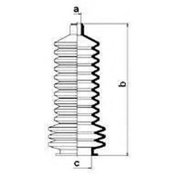 Spidan 83539 fuelle protector para dirección