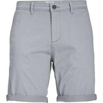 Jack And Jones Mens Regular Fit Chino Shorts - Ultimate Grey - XS