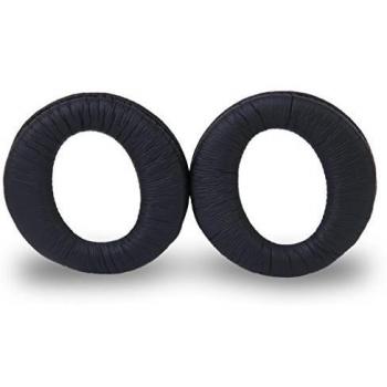 Genérico 1 par de Cojines Almohadillas de Auriculares Reemplazos De Almohadillas Negro Para HD250 HD540 HD560 HD250II