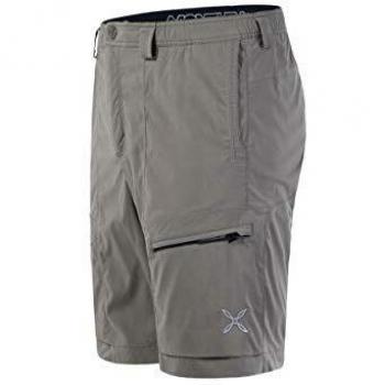 MONTURA - Pantalón corto de hombre con 4 bolsillos de viaje - Color gris Tortora - 36 S
